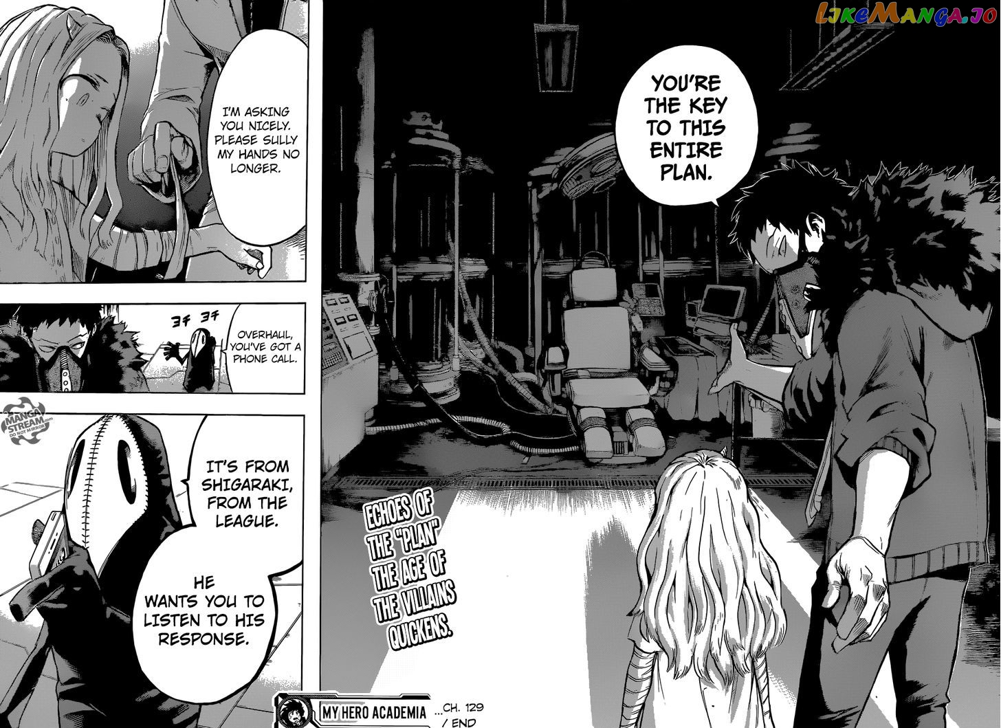 Boku No Hero Academia chapter 129 - page 17