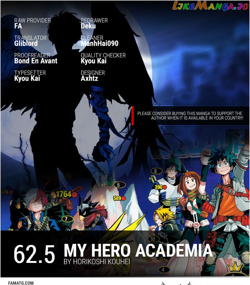 Boku No Hero Academia chapter 62.5 - page 1