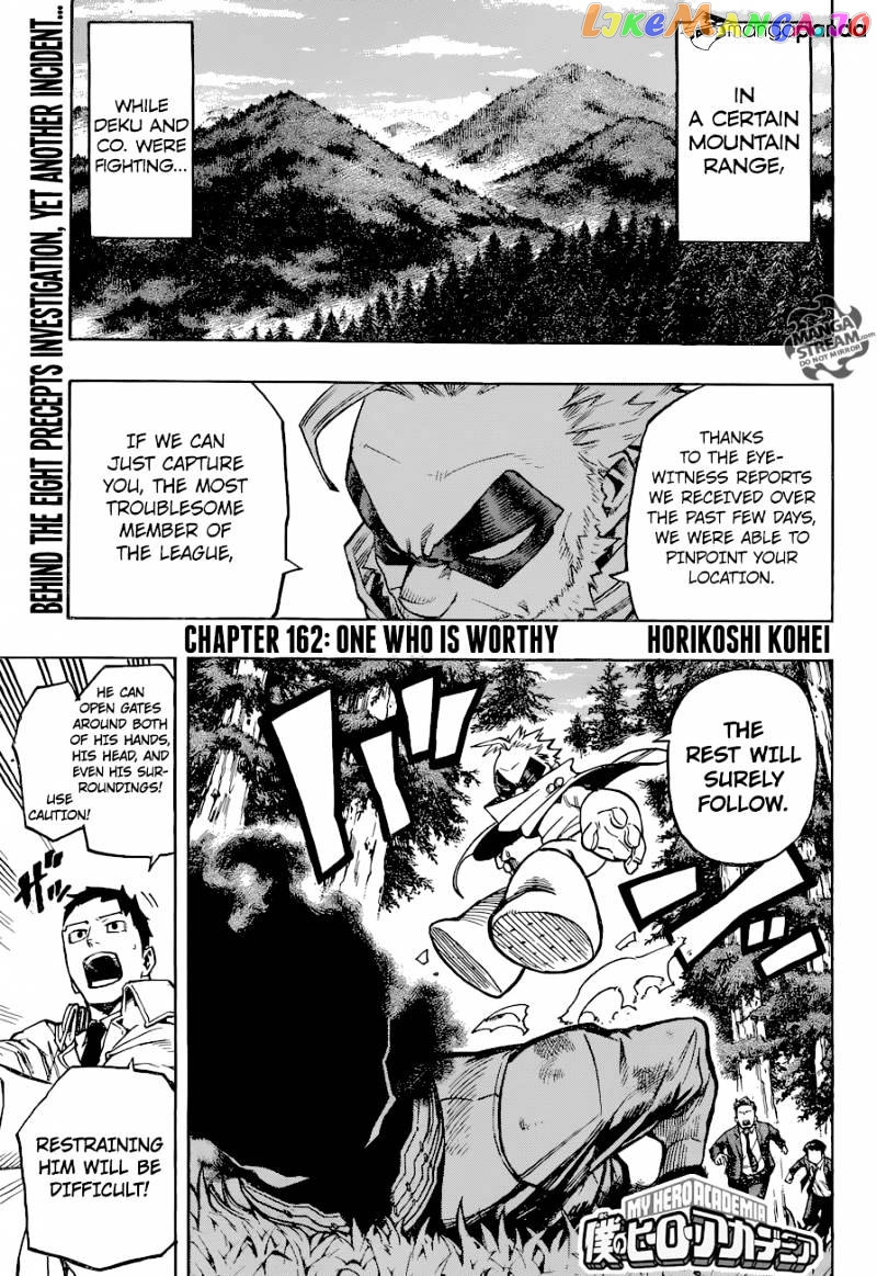 Boku No Hero Academia chapter 162 - page 1