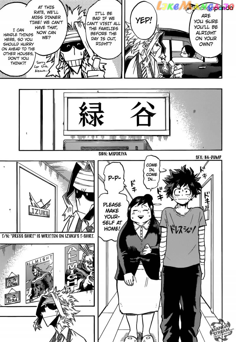 Boku No Hero Academia chapter 96 - page 13