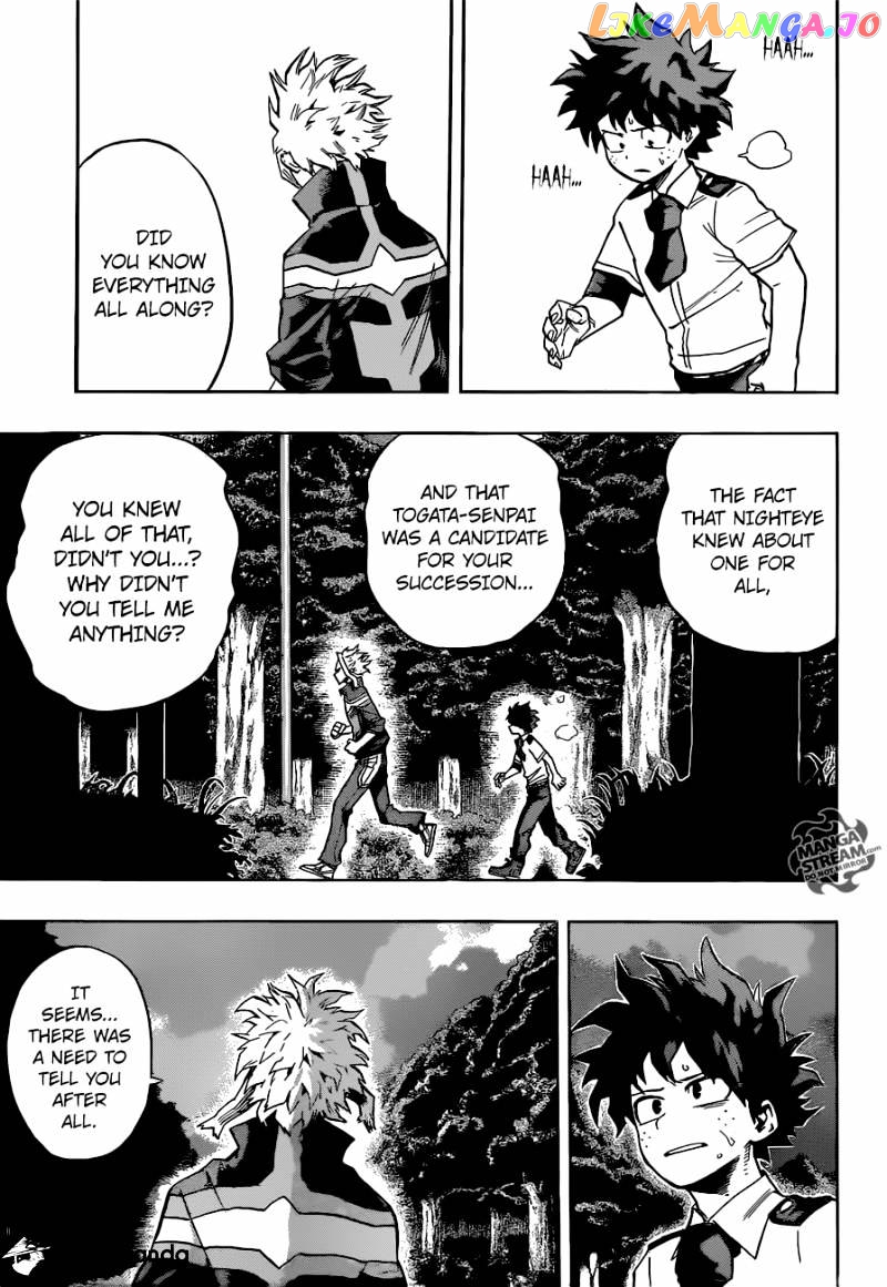 Boku No Hero Academia chapter 130 - page 12