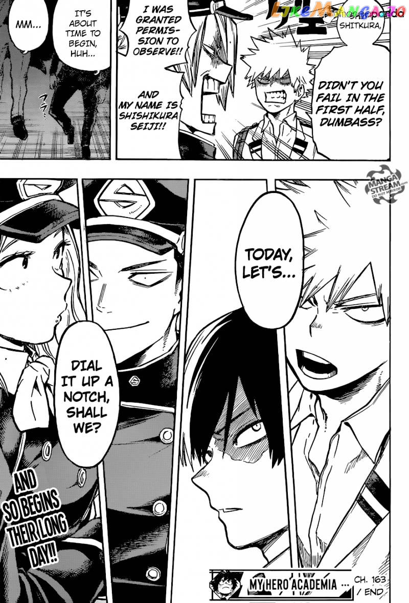 Boku No Hero Academia chapter 163 - page 16