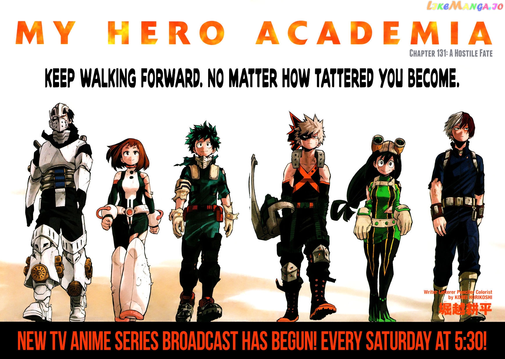 Boku No Hero Academia chapter 131 - page 3