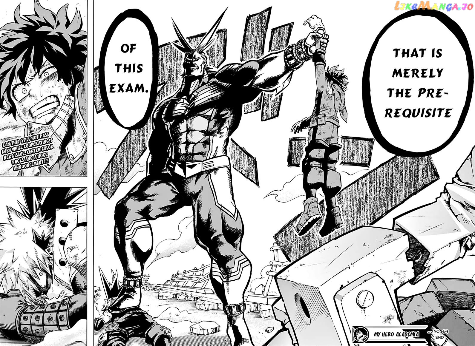 Boku No Hero Academia chapter 64 - page 18