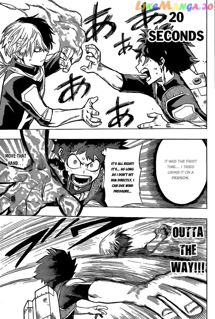 Boku No Hero Academia chapter 30 - page 13