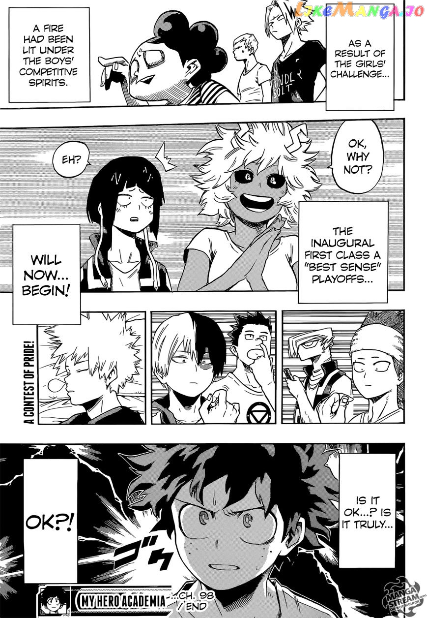 Boku No Hero Academia chapter 98 - page 20