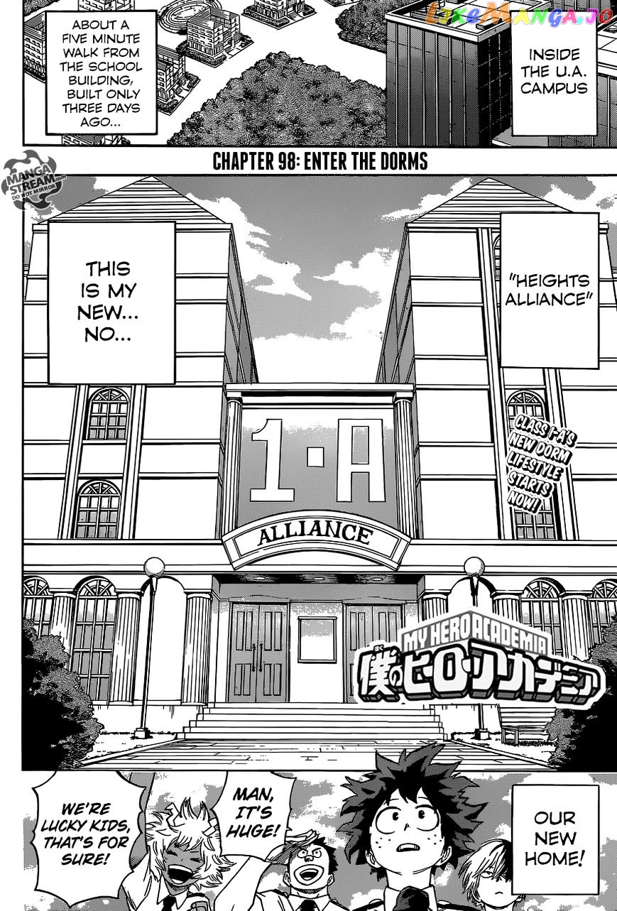 Boku No Hero Academia chapter 98 - page 3