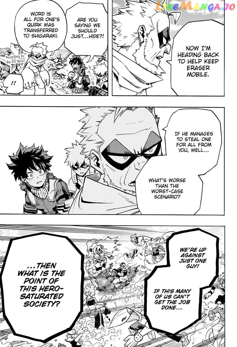 Boku No Hero Academia chapter 276 - page 11