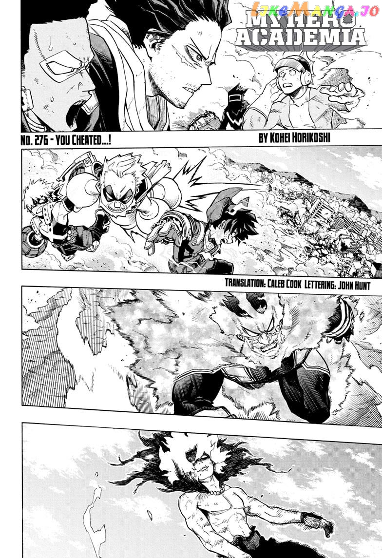 Boku No Hero Academia chapter 276 - page 4