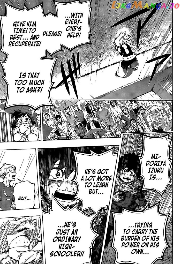 Boku No Hero Academia chapter 324 - page 10
