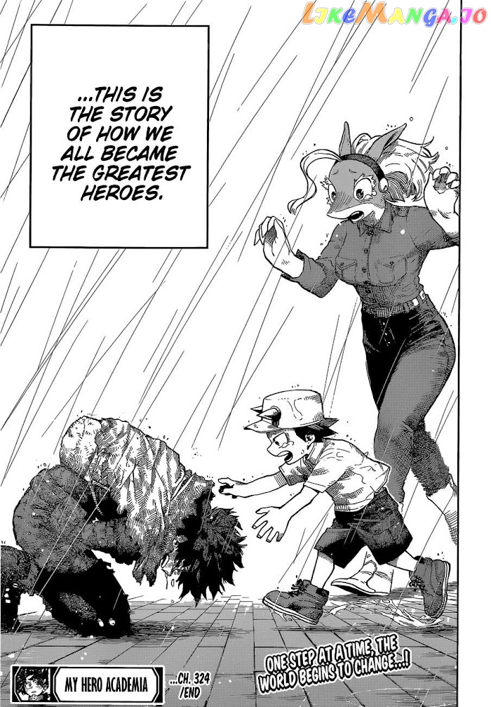Boku No Hero Academia chapter 324 - page 17
