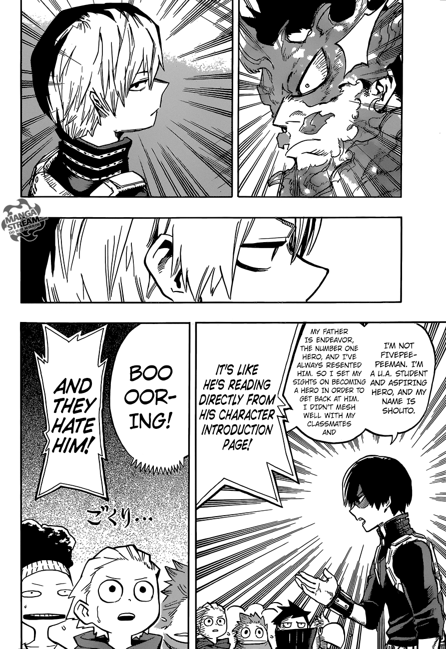 Boku No Hero Academia chapter 165 - page 14