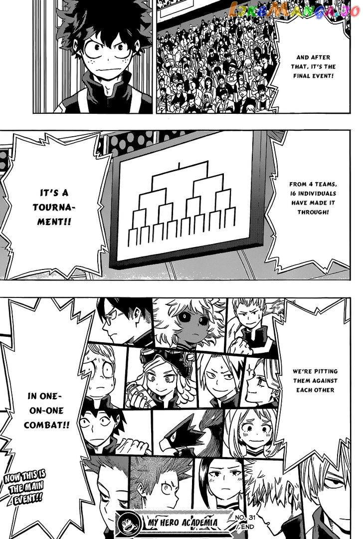 Boku No Hero Academia chapter 31 - page 23