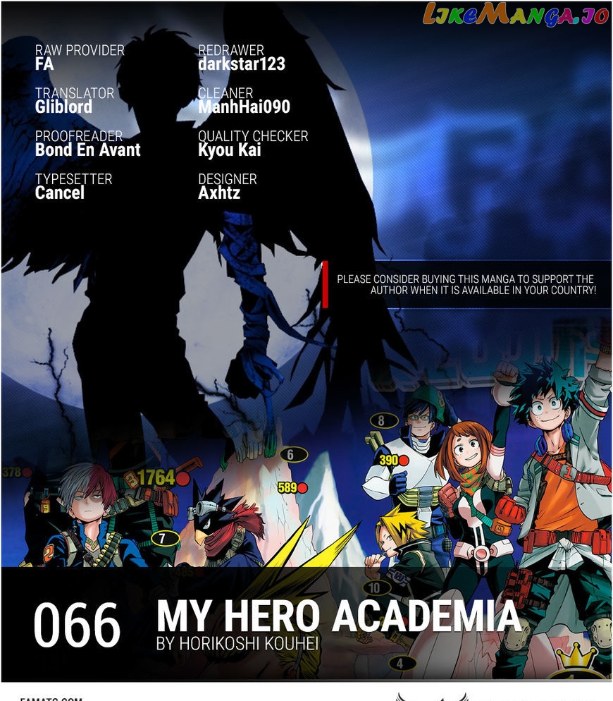 Boku No Hero Academia chapter 66 - page 1