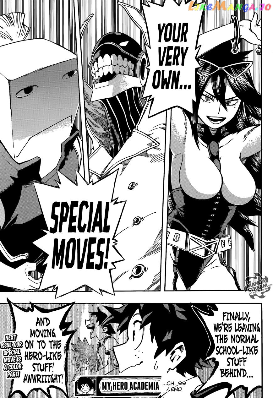 Boku No Hero Academia chapter 99 - page 20