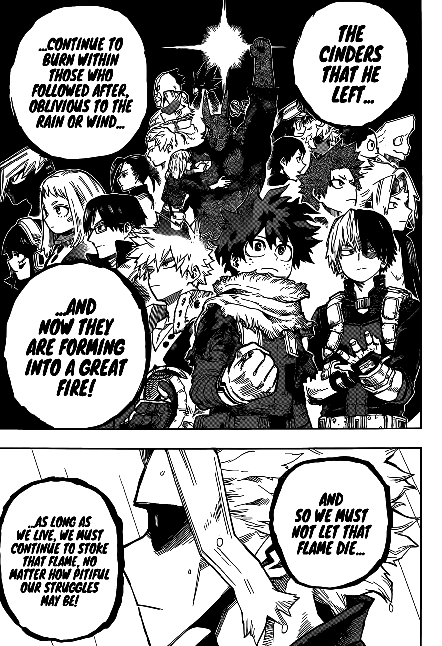 Boku No Hero Academia chapter 326 - page 14