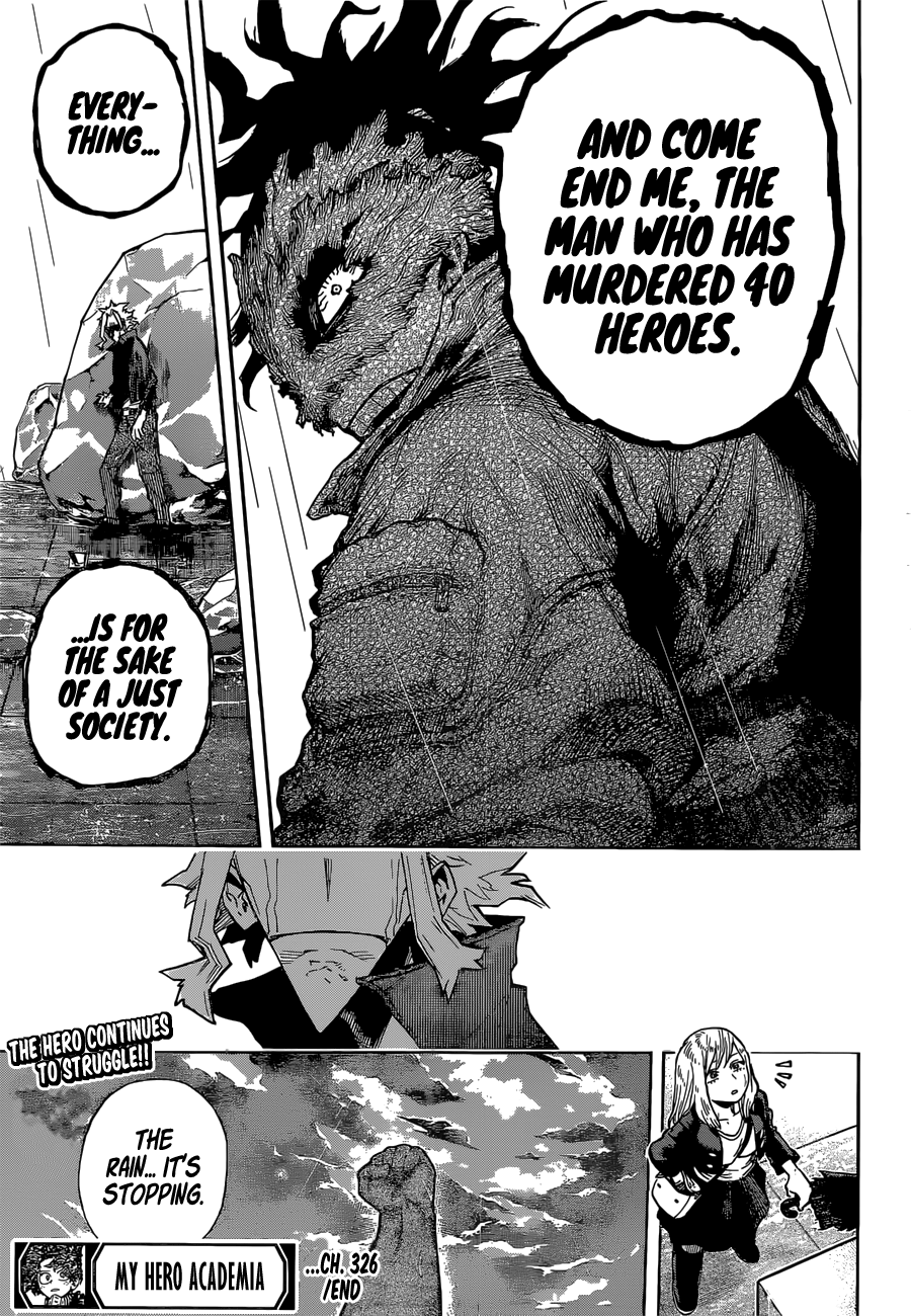 Boku No Hero Academia chapter 326 - page 16