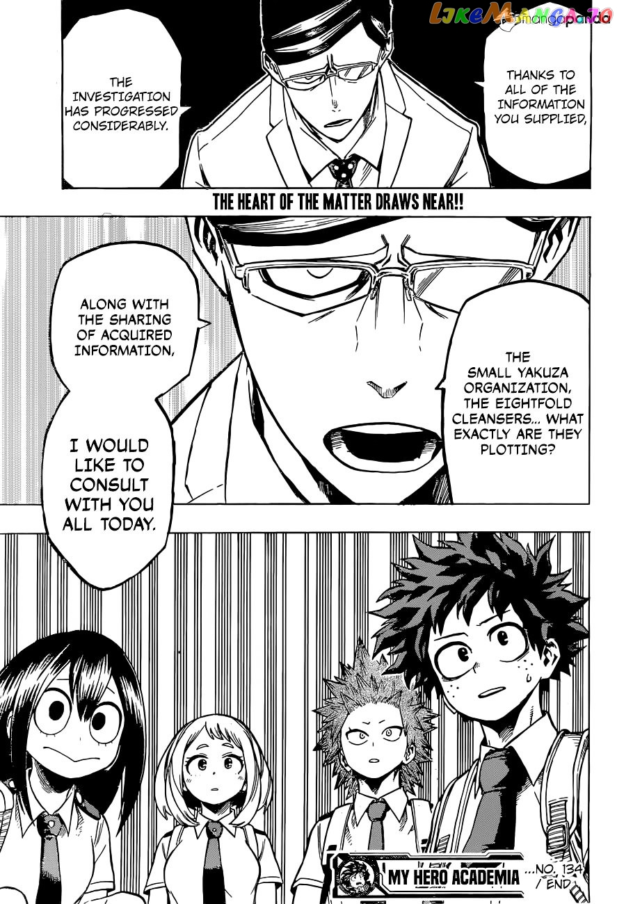 Boku No Hero Academia chapter 134 - page 20