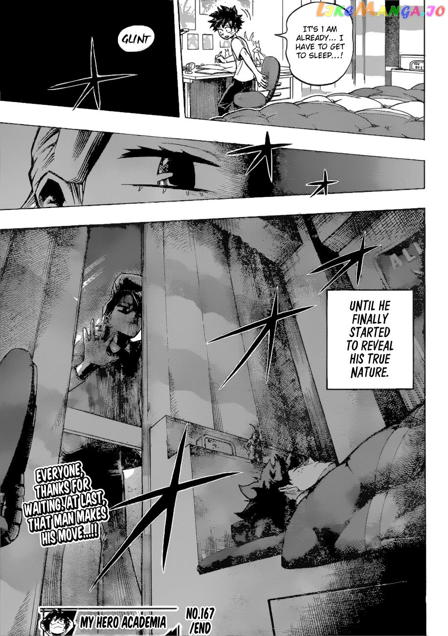 Boku No Hero Academia chapter 167 - page 18