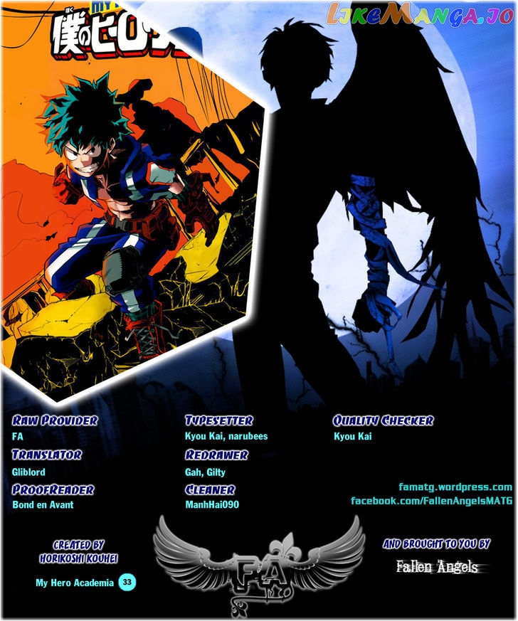 Boku No Hero Academia chapter 33 - page 1