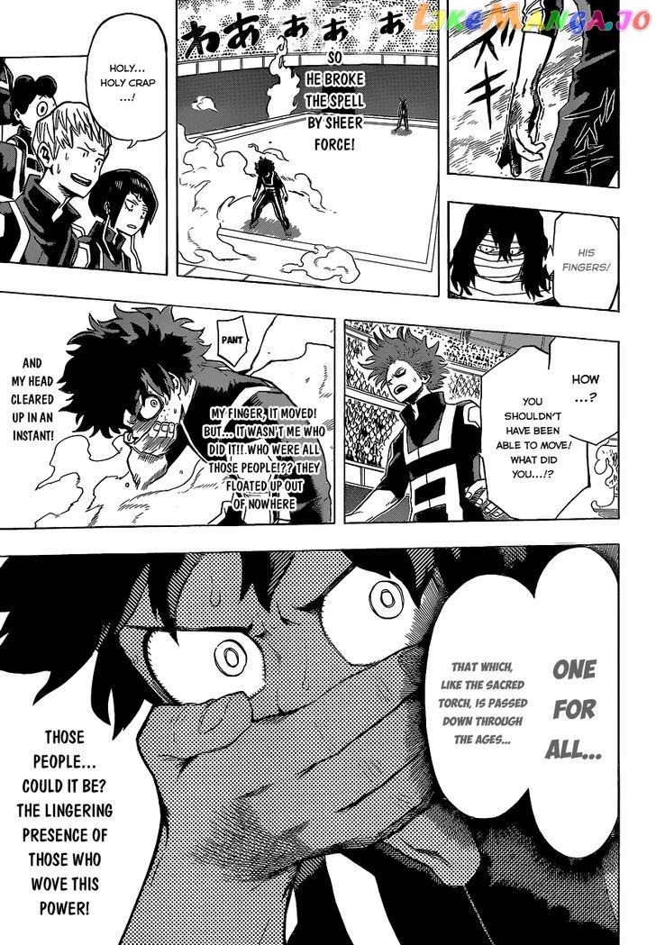 Boku No Hero Academia chapter 33 - page 15