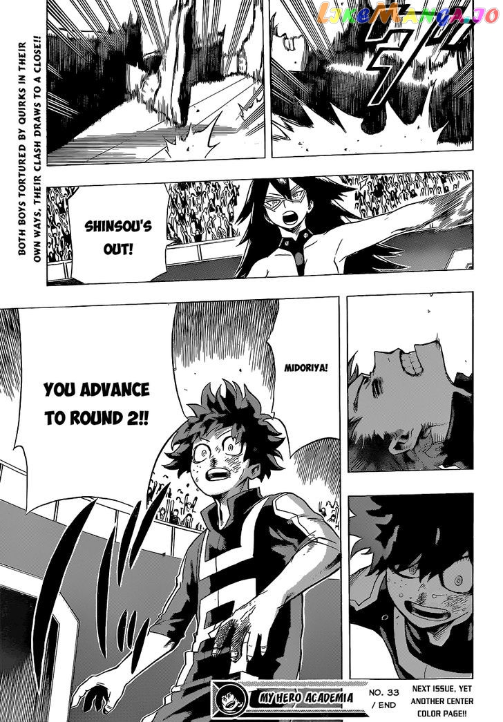 Boku No Hero Academia chapter 33 - page 21