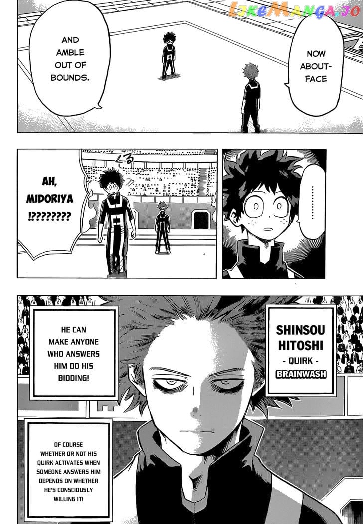 Boku No Hero Academia chapter 33 - page 6