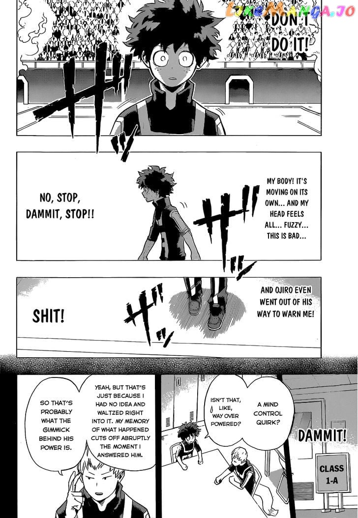 Boku No Hero Academia chapter 33 - page 8