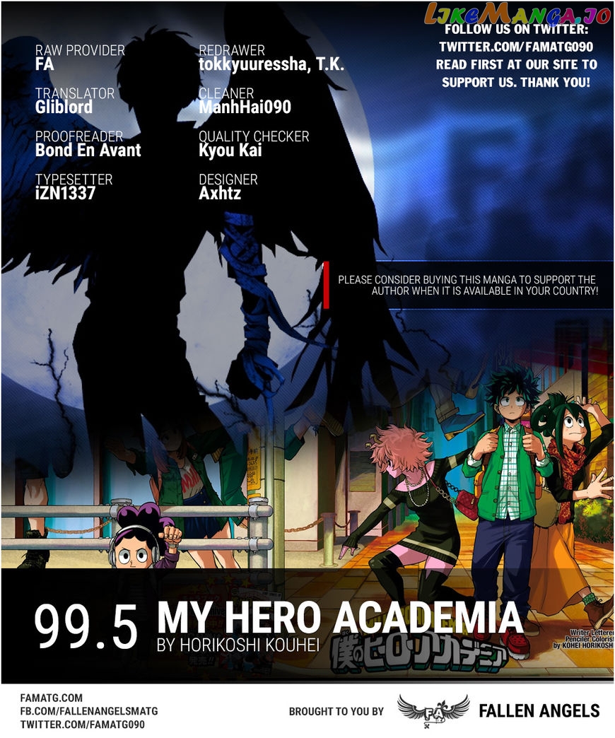 Boku No Hero Academia chapter 99.5 - page 1