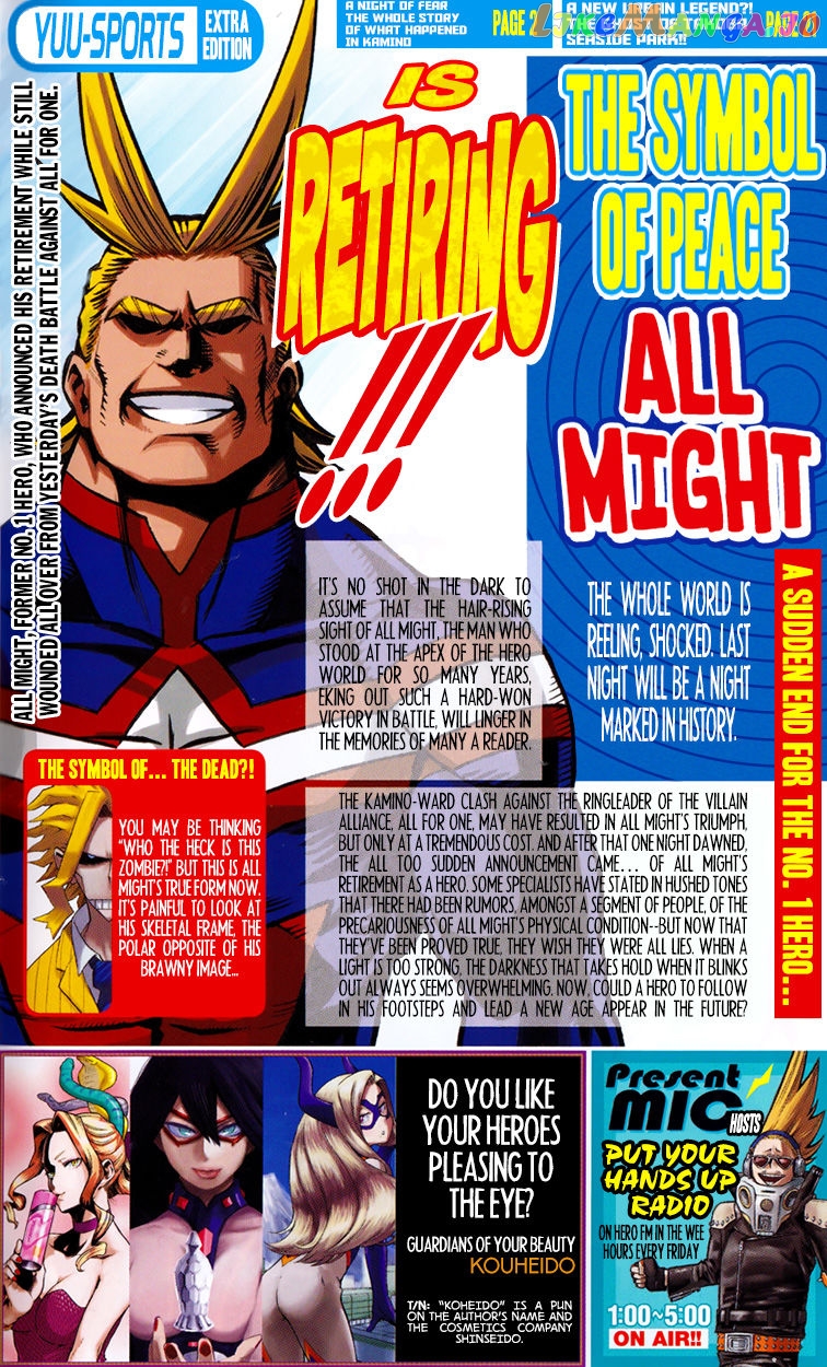 Boku No Hero Academia chapter 99.5 - page 13