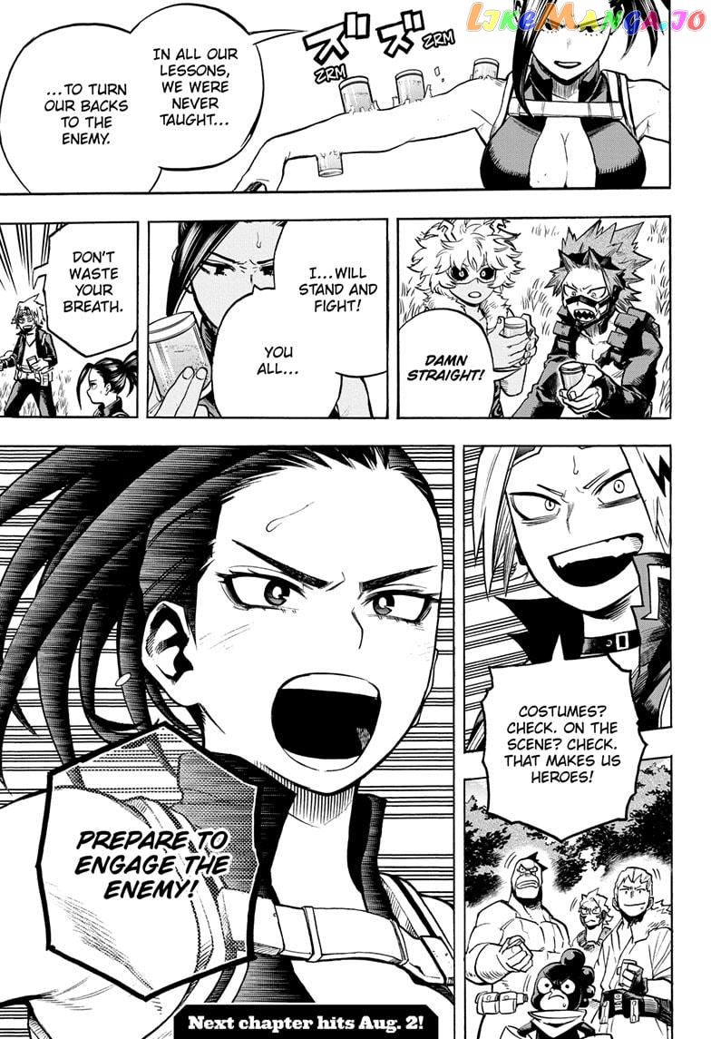 Boku No Hero Academia chapter 279 - page 17