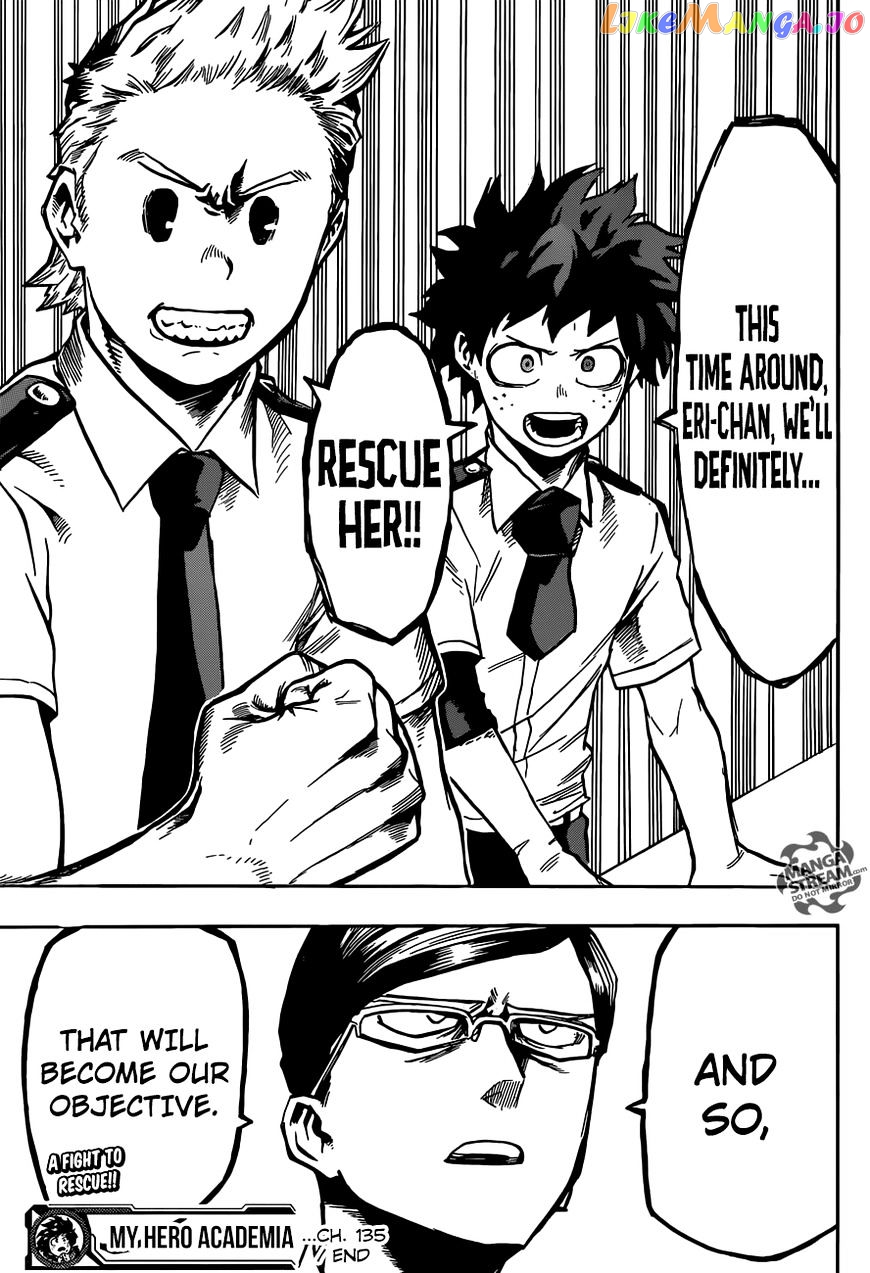 Boku No Hero Academia chapter 135 - page 20