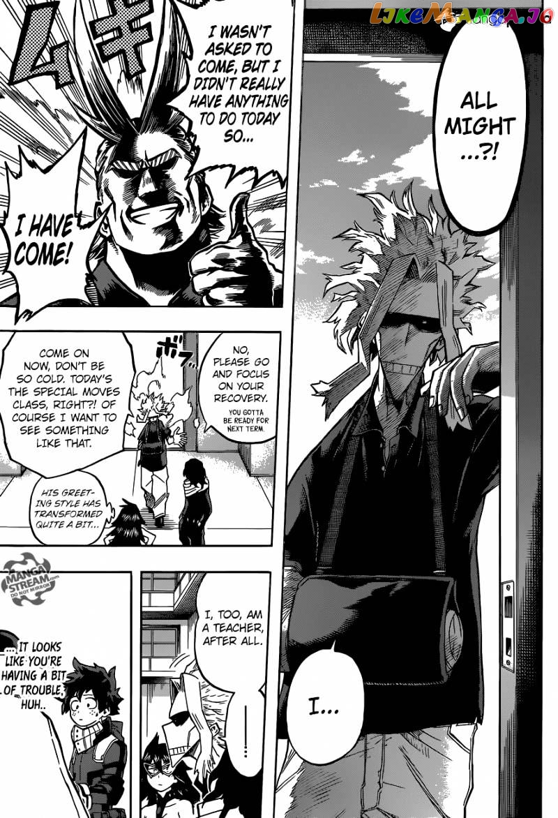 Boku No Hero Academia chapter 100 - page 11