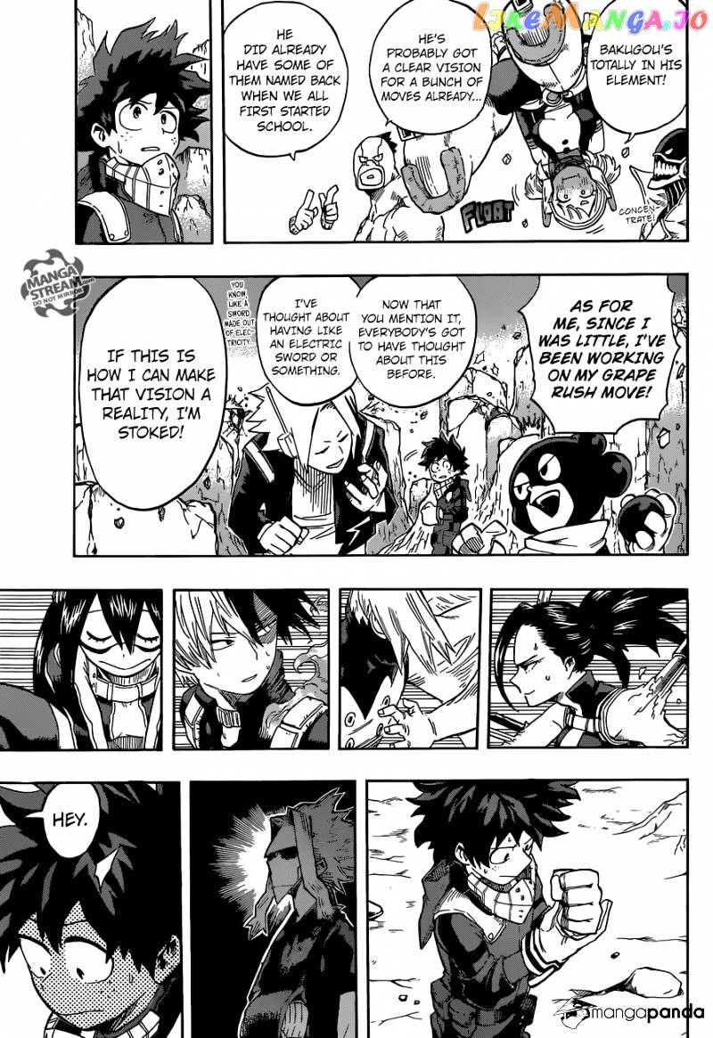 Boku No Hero Academia chapter 100 - page 13