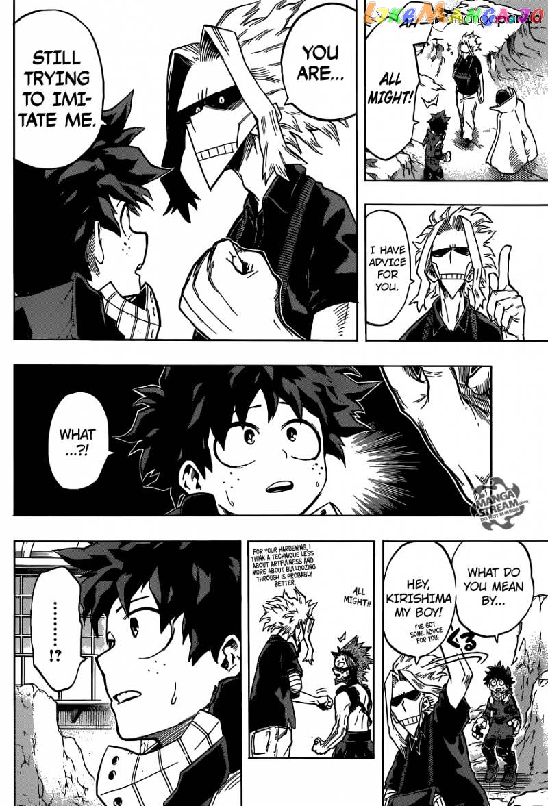 Boku No Hero Academia chapter 100 - page 14
