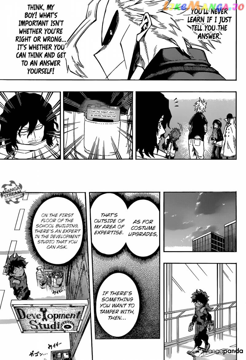 Boku No Hero Academia chapter 100 - page 15