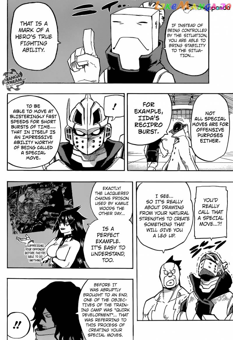 Boku No Hero Academia chapter 100 - page 6