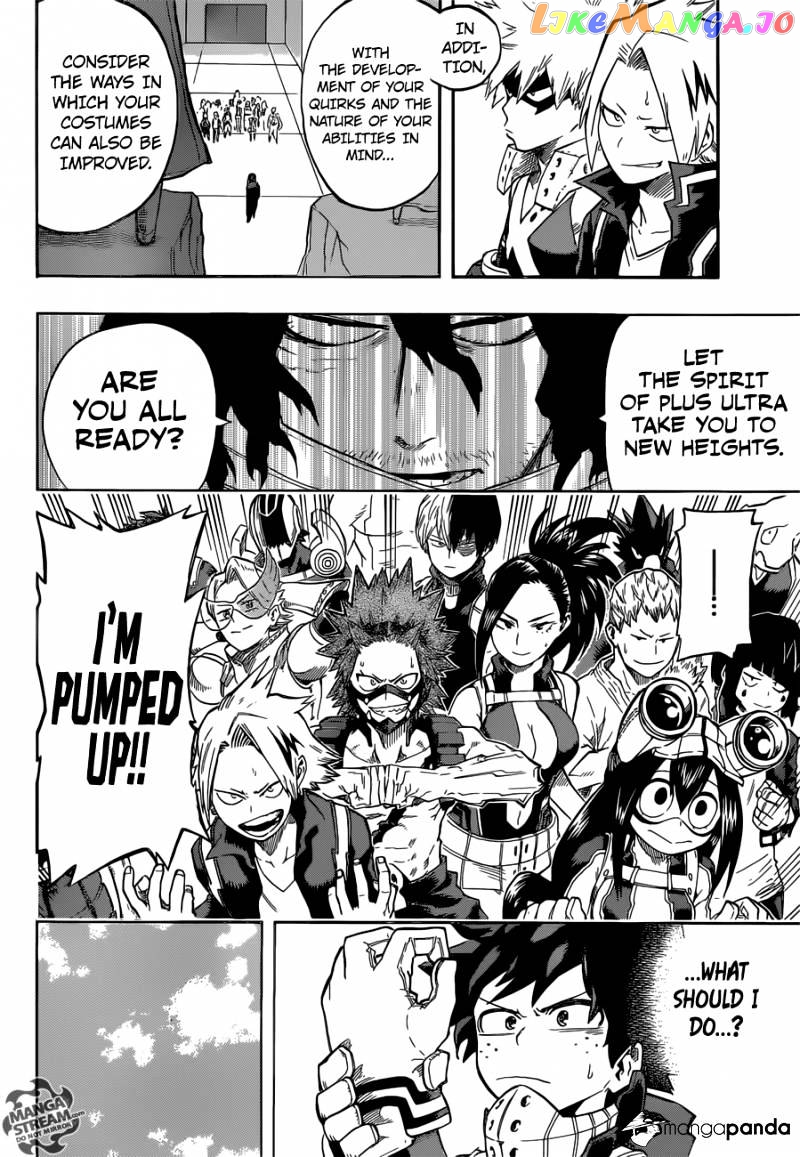 Boku No Hero Academia chapter 100 - page 8