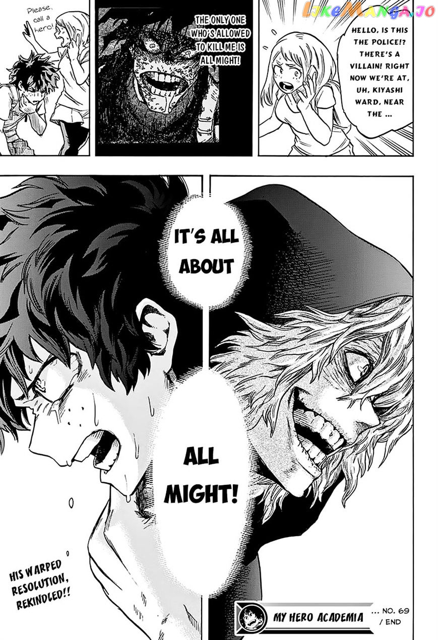 Boku No Hero Academia chapter 69 - page 19