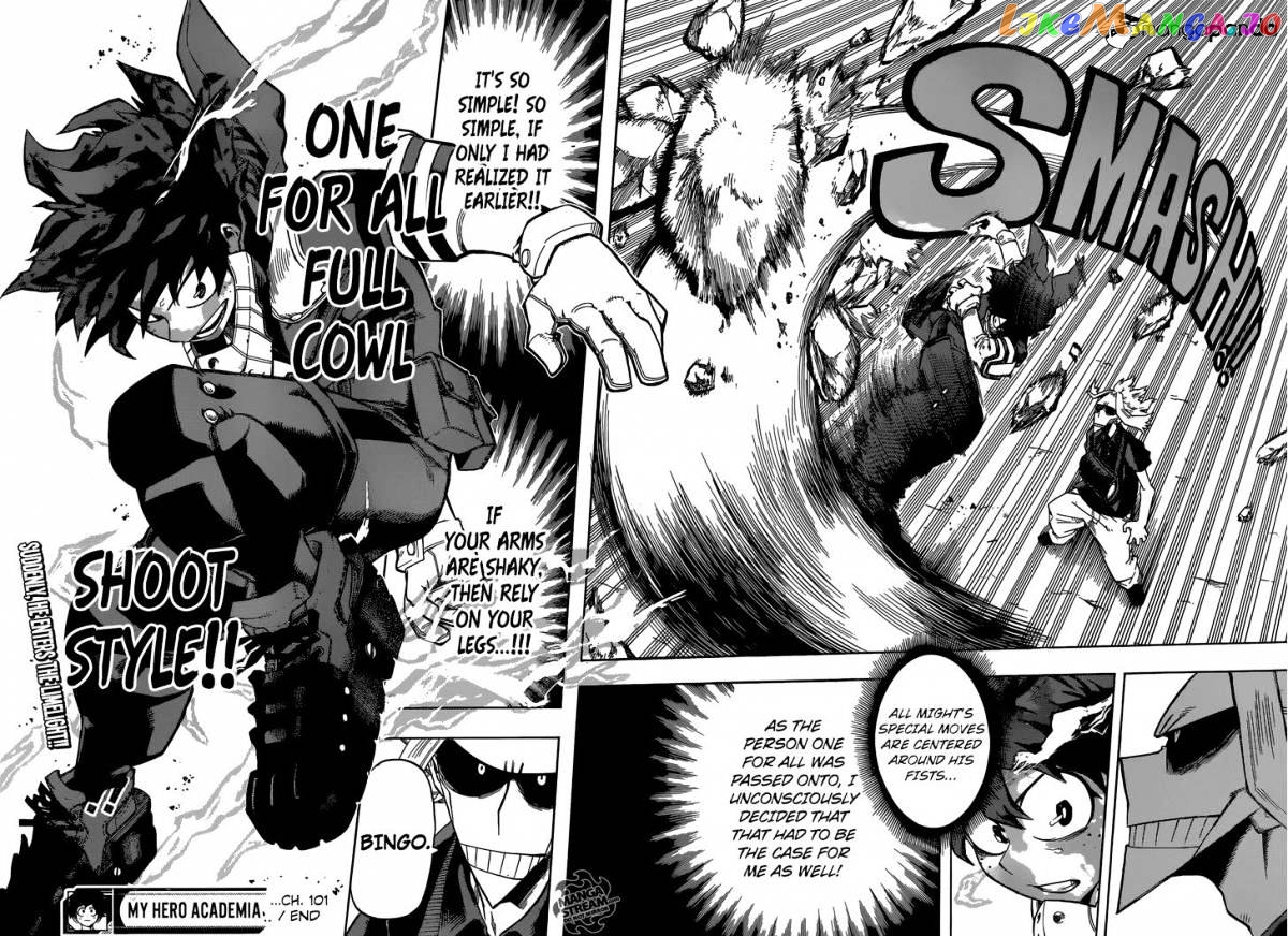 Boku No Hero Academia chapter 101 - page 20