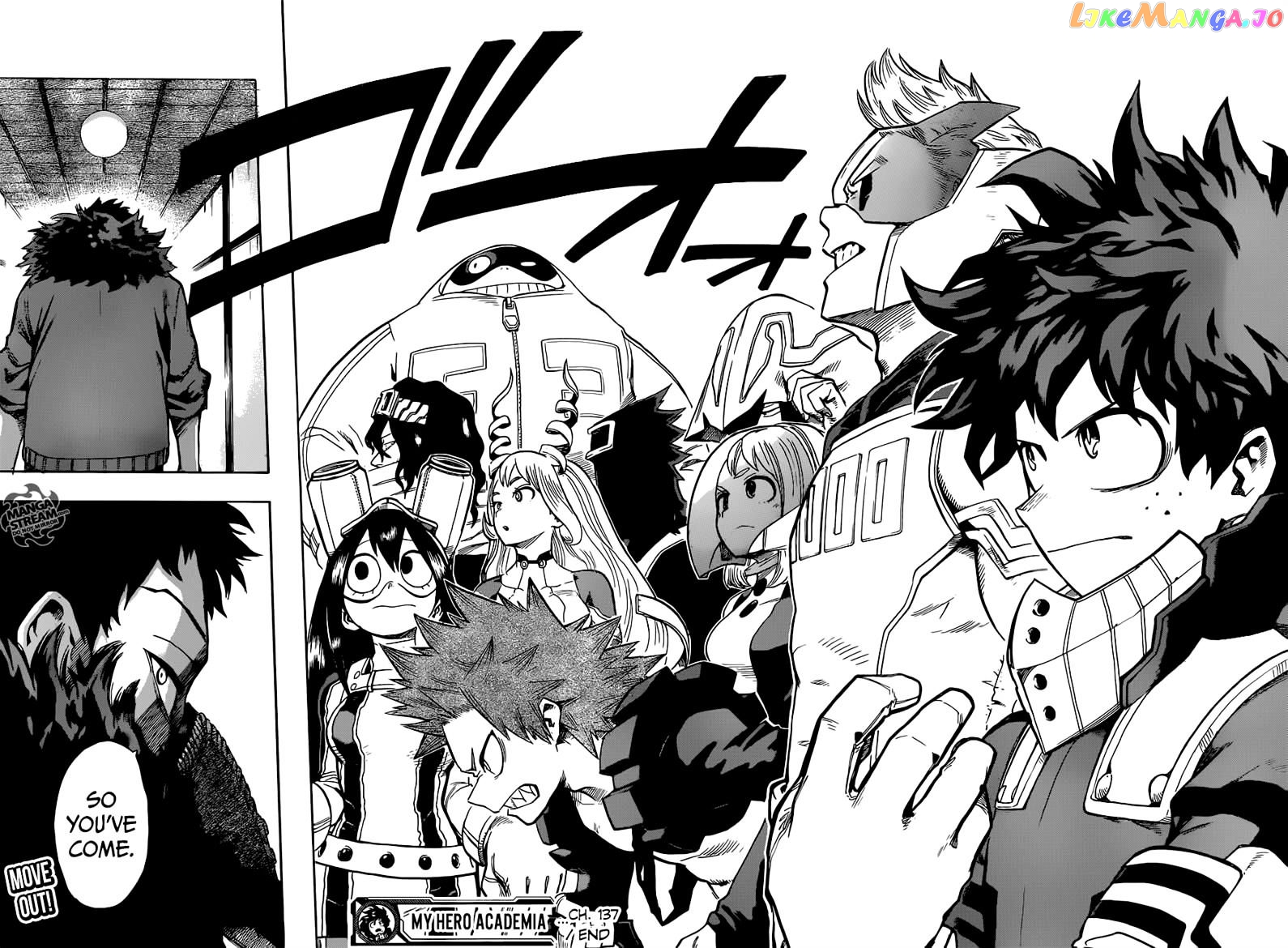 Boku No Hero Academia chapter 137 - page 18