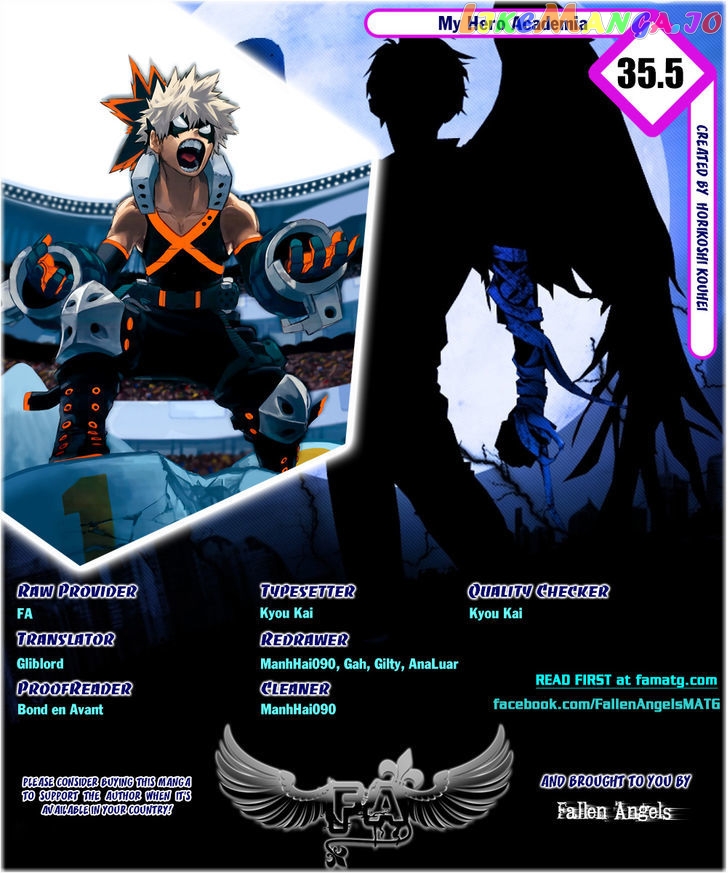 Boku No Hero Academia chapter 35.5 - page 1