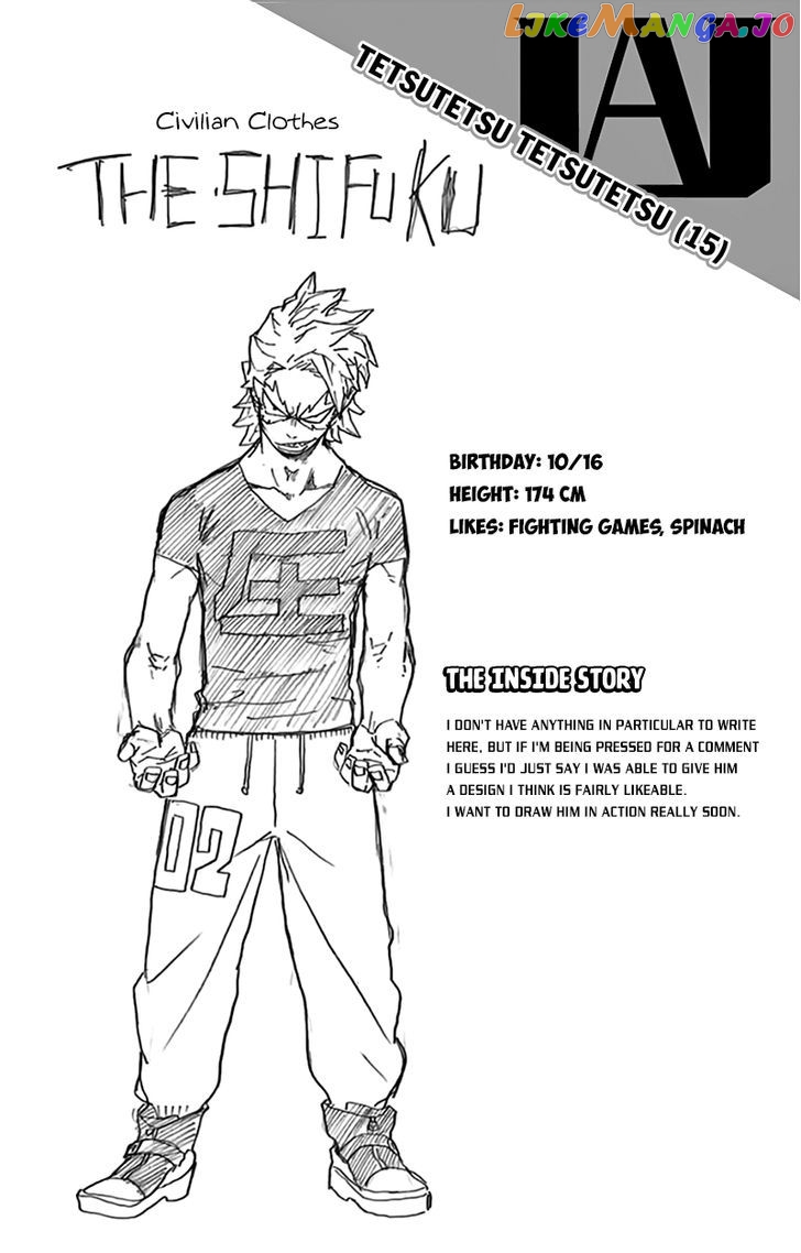 Boku No Hero Academia chapter 35.5 - page 13