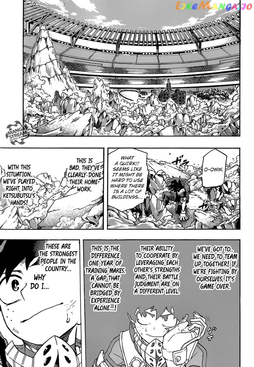 Boku No Hero Academia chapter 104 - page 17