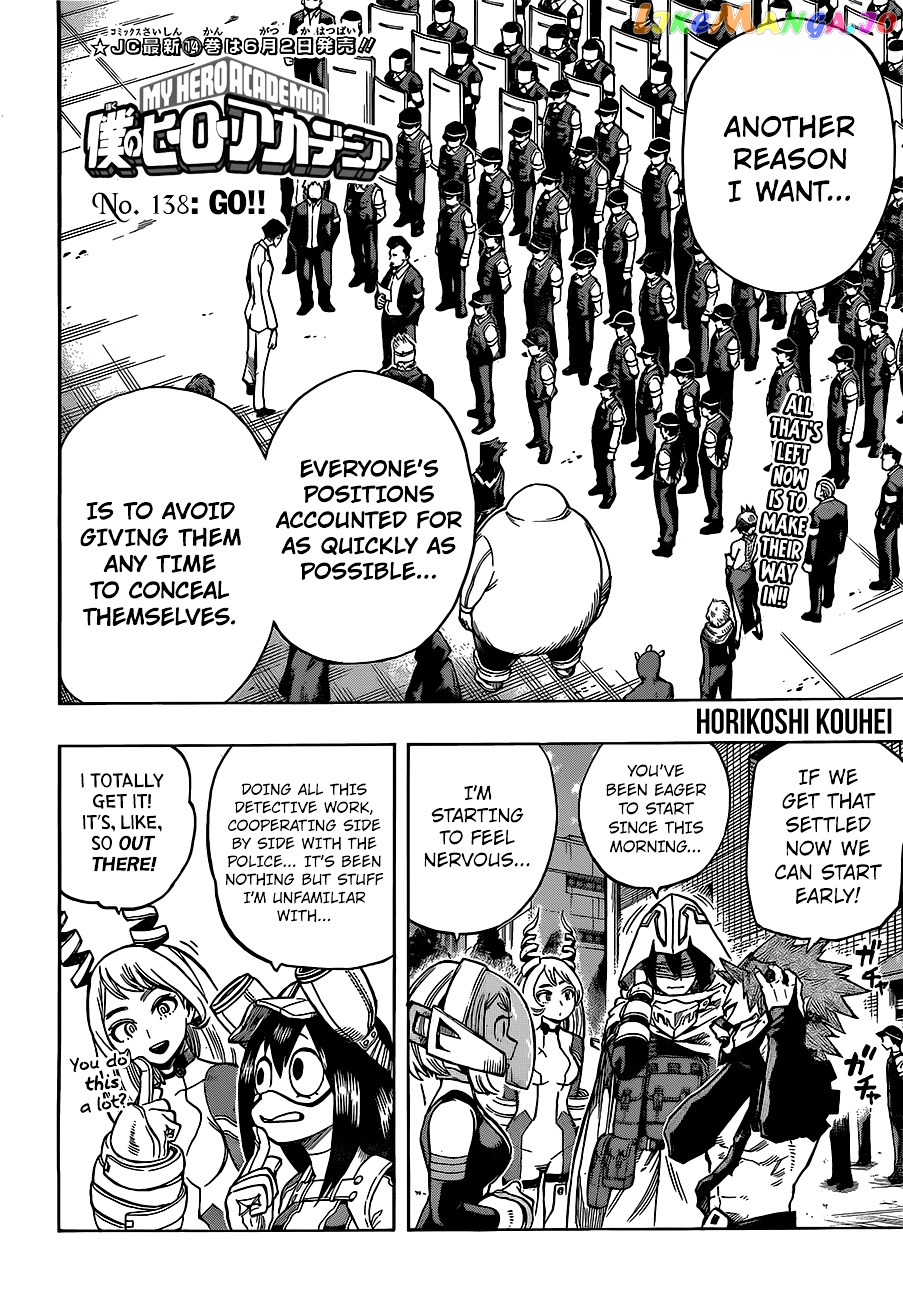 Boku No Hero Academia chapter 138 - page 4