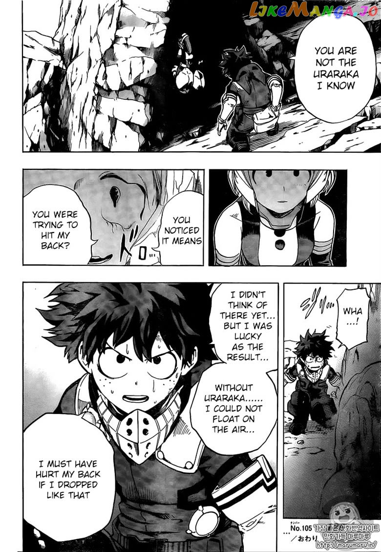 Boku No Hero Academia chapter 105 - page 18