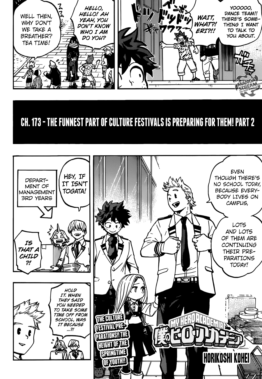 Boku No Hero Academia chapter 173 - page 5