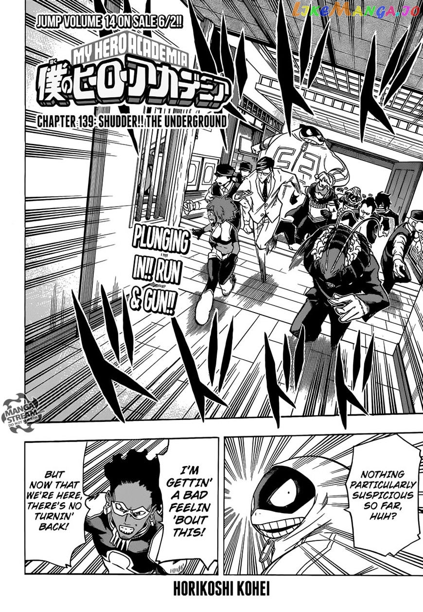 Boku No Hero Academia chapter 139 - page 3