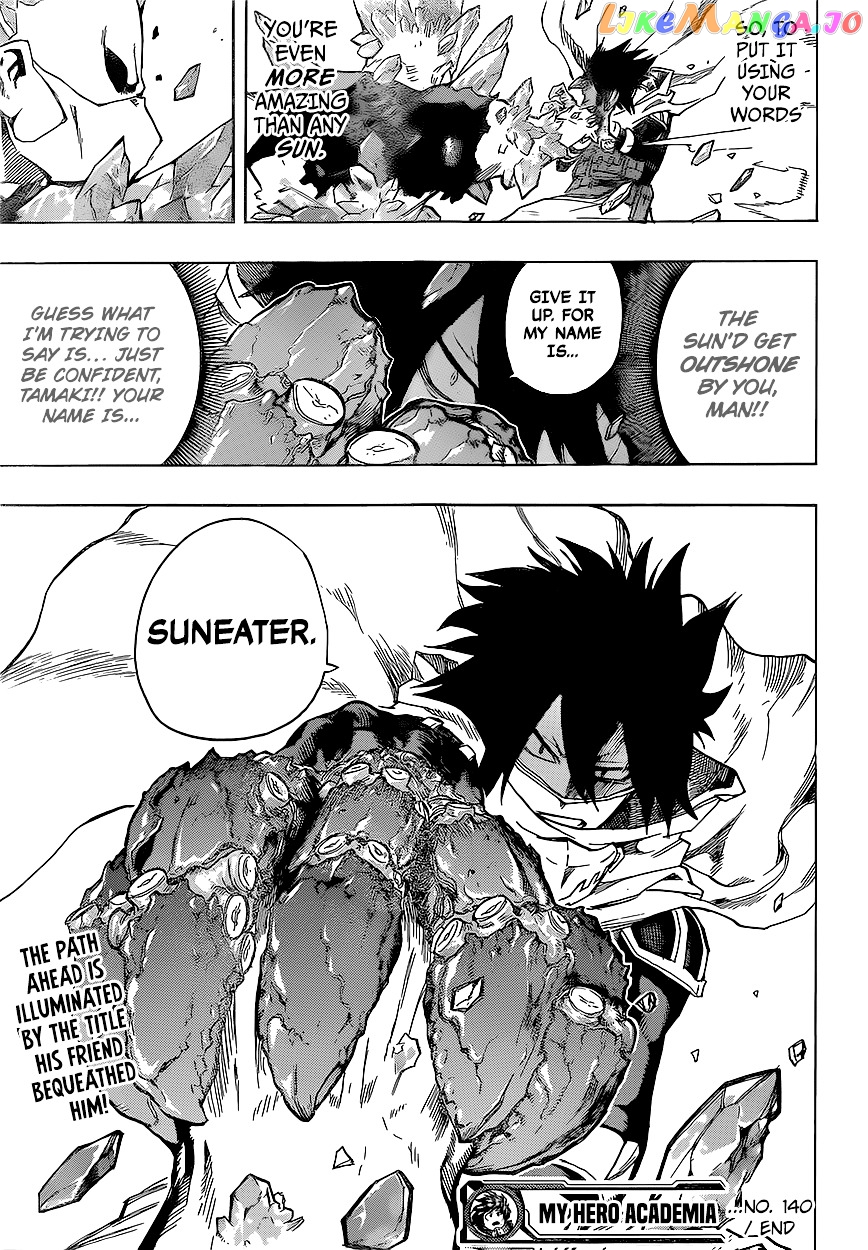Boku No Hero Academia chapter 140 - page 20