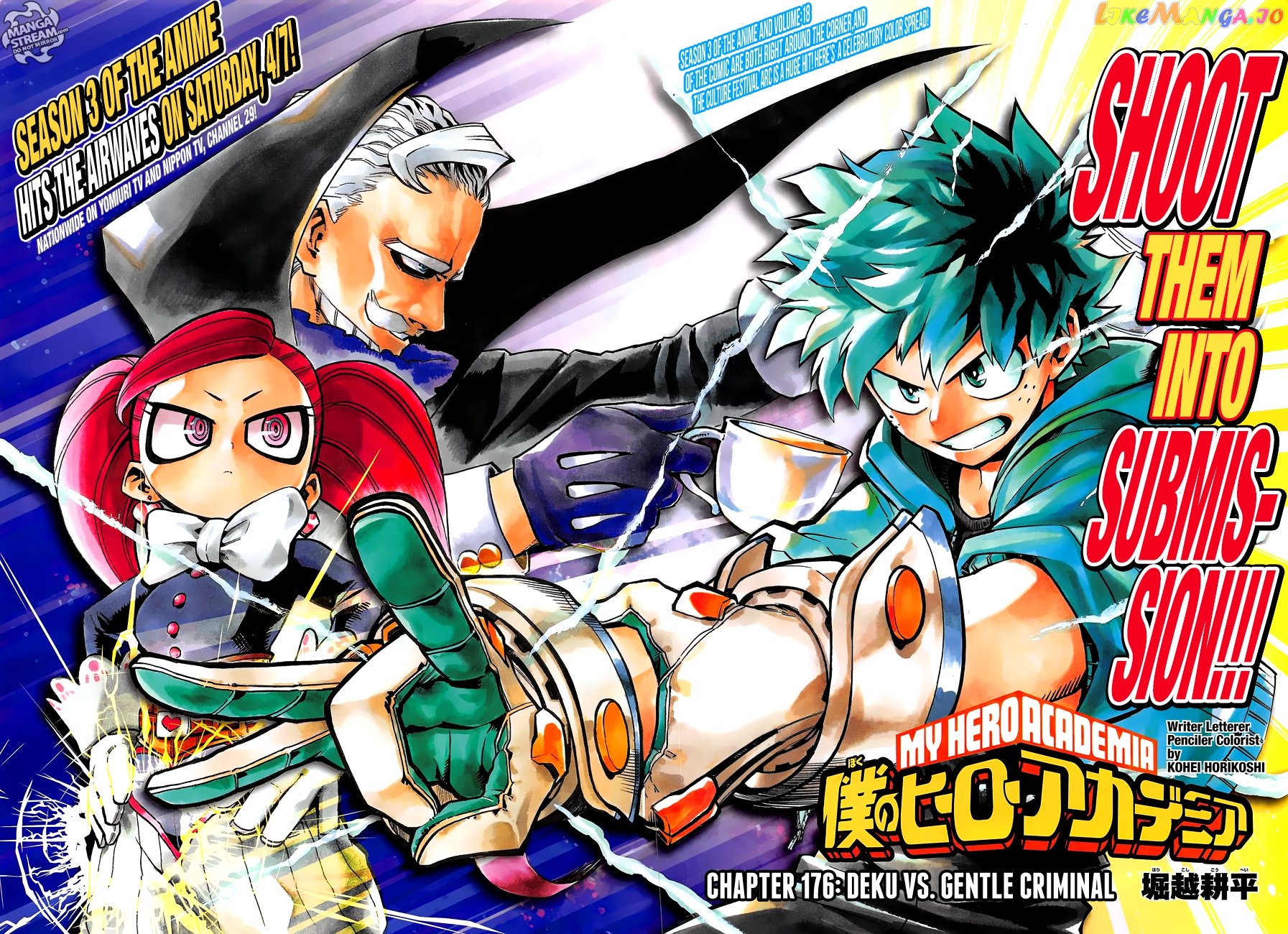 Boku No Hero Academia chapter 176 - page 4